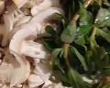 Foto del paso 3 de la receta: Pasta con Verdolagas en una crema de chile pasilla