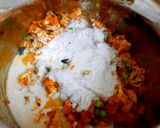 A picture of step 6 of Vegetable kurma in pressure cooker.