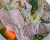 Hình bước làm 3 của món Hủ tiếu mì xương và thịt heo