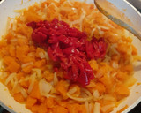 Foto del paso 4 de la receta: Pastel caliente de calabaza naranja