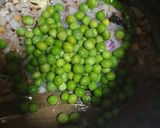 A picture of step 6 of Soya chunks and peas pulao.