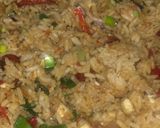 A picture of step 6 of Tofu rice🍽🍲.