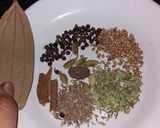 A picture of step 1 of Arabian Biryani.