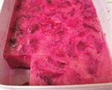 Foto langkah ke 7 dari resep Puding Red Naga Fruit.