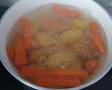 Foto del paso 4 de la receta: Pollo empanado con verduras