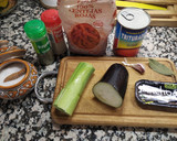 Foto del paso 1 de la receta: Macarrones de lentejas con salsa de puerro, berenjena y anchoas