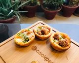 A picture of step 4 of Mini Pizza Tarts.