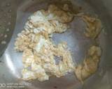 Simple egg fried rice recipe step 2 photo