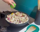 Une image de l'étape 3 de Crumble de légumes du jardin.