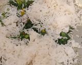 A picture of step 4 of Garlic Palak Pulao From Left Over Rice.