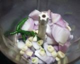A picture of step 1 of Harabhara aloo matar.