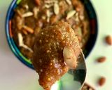 A picture of step 1 of Anjeer (figs) halwa.