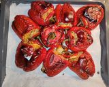 Foto del paso 10 de la receta: Pimientos rellenos al horno con arroz