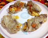 Foto del paso 14 de la receta: Pata muslo deshuesada rellena
