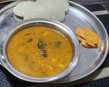 A picture of step 5 of Sambhar.