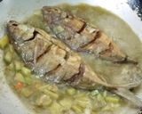 รูปขั้นตอนการทำที่ 6 ของ ปลาทอดราดซอสแกงเขียวหวาน