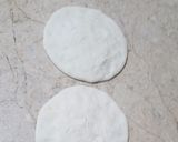 A picture of step 5 of Aloo ka Paratha.