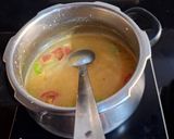 A picture of step 3 of Dal Chawal.