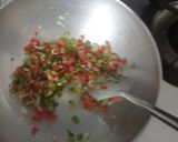 A picture of step 2 of Italian pasta canapes chaat.