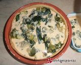 Φωτογραφία βήματος 36 της συνταγής Κις (quiche) με μπρόκολο, κολοκυθάκι και τυριά