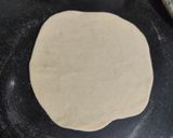 A picture of step 3 of Vegetable Sandwich Wrap (No bread).