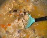 A picture of step 11 of My husband’s favorite Chicken Jook 닭죽.