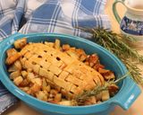 Foto del passaggio 4 della ricetta Polpettone in crosta,con patate al forno