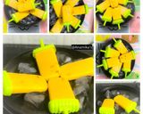 A picture of step 12 of Mango Custards Kulfi in the Popsicles.