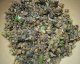 A picture of step 6 of Moong (green gram) parantha.