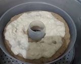 Foto langkah ke 6 dari resep Bolu pisang kukus keju lumer.