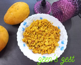 A picture of step 4 of Mango Kalakand with Split Milk.