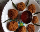 A picture of step 11 of Vidharbha special Nagpuri spicy mix Dal vada.