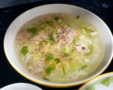 Hình bước làm 3 của món Canh bắp cải thịt xay tép khô