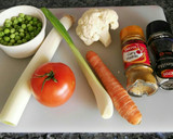 Foto del paso 1 de la receta: Verduras al curry