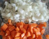 Foto del paso 1 de la receta: Potaje de lentejas y arroz