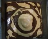 Ogura Zebra Cake langkah memasak 5 foto