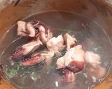 Foto del paso 3 de la receta: Brochetas de pulpo y chorizo argentino asadas 🍢🍡🐙