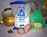 Foto langkah ke 1 dari resep Kue Garpu/Kewuk rasa cikur/kencur.