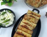 Foto langkah ke 6 dari resep Martabak Ayam Telur.