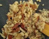 A picture of step 3 of Stuffed bread malpua with rabdi.