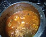 A picture of step 6 of Chicken rogan josh.