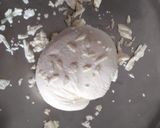 A picture of step 5 of Rainbow Cassatta sandesh.