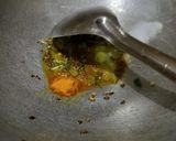 A picture of step 4 of Farali masala dosa.