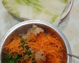 Foto langkah ke 1 dari resep Sawi Gulung Ayam.