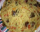 A picture of step 3 of Spaghetti jollof.