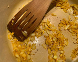 A picture of step 2 of Spiced parsnip soup.