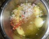 A picture of step 1 of Bread omlate.