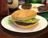 A picture of step 5 of Homemade Burger Patties.