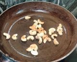 A picture of step 4 of CASHEW CURRY with MAKHANA.