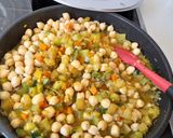Foto del paso 4 de la receta Gratinado de garbanzos y verdura